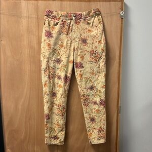 Funky Floral Patterned Pants